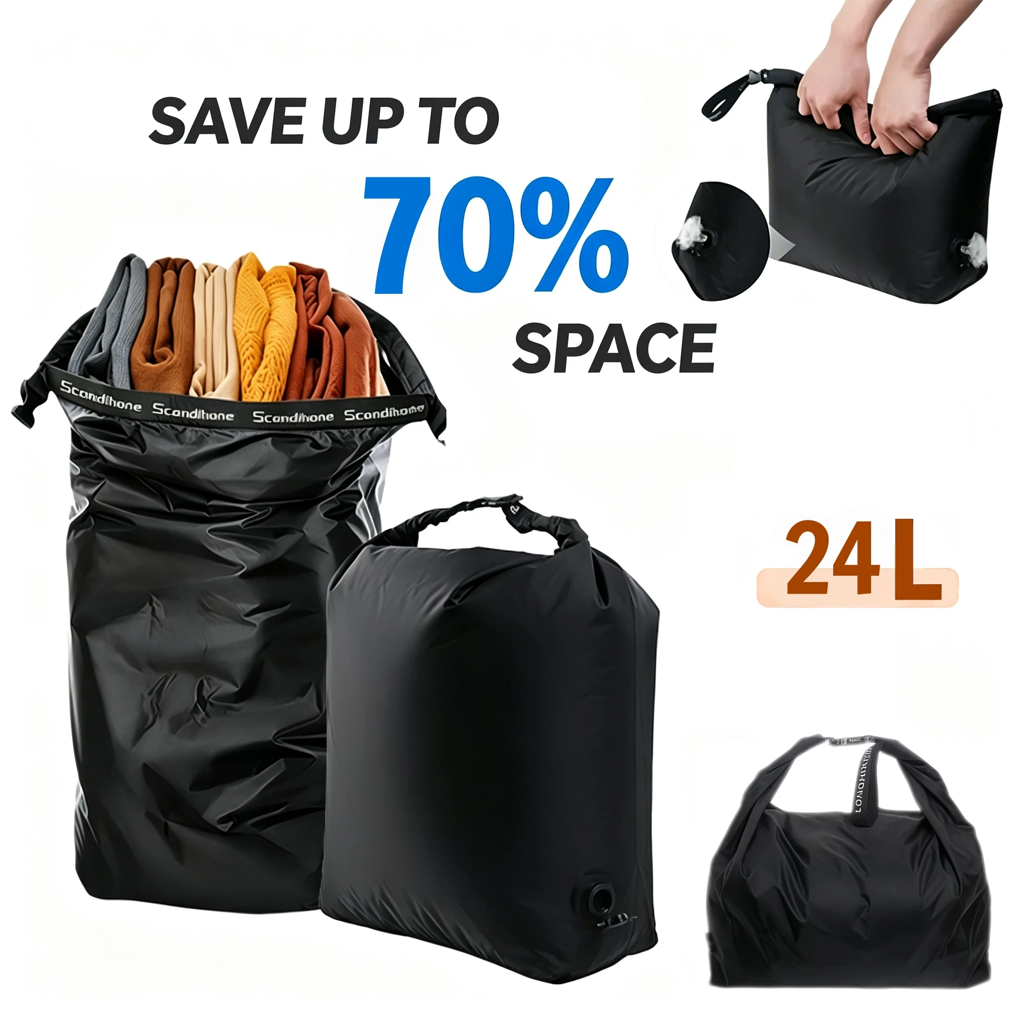 Space Blanket Heavy - Jumbo Vacuum Compression Bags, Seasonal Heavy