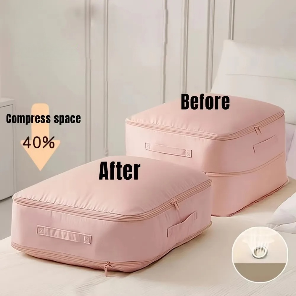 Space Blanket Heavy - Heavy Duty Self Compressing Storage Bag