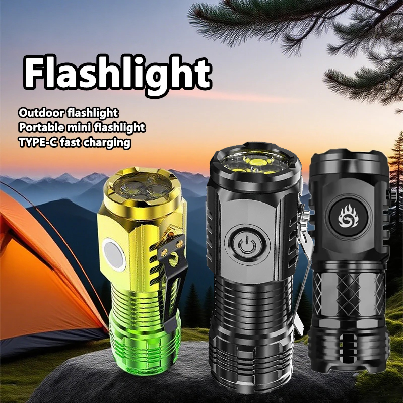 Outdoor Adventure Camp - Super Bright MINI LED Flashlight Torch
