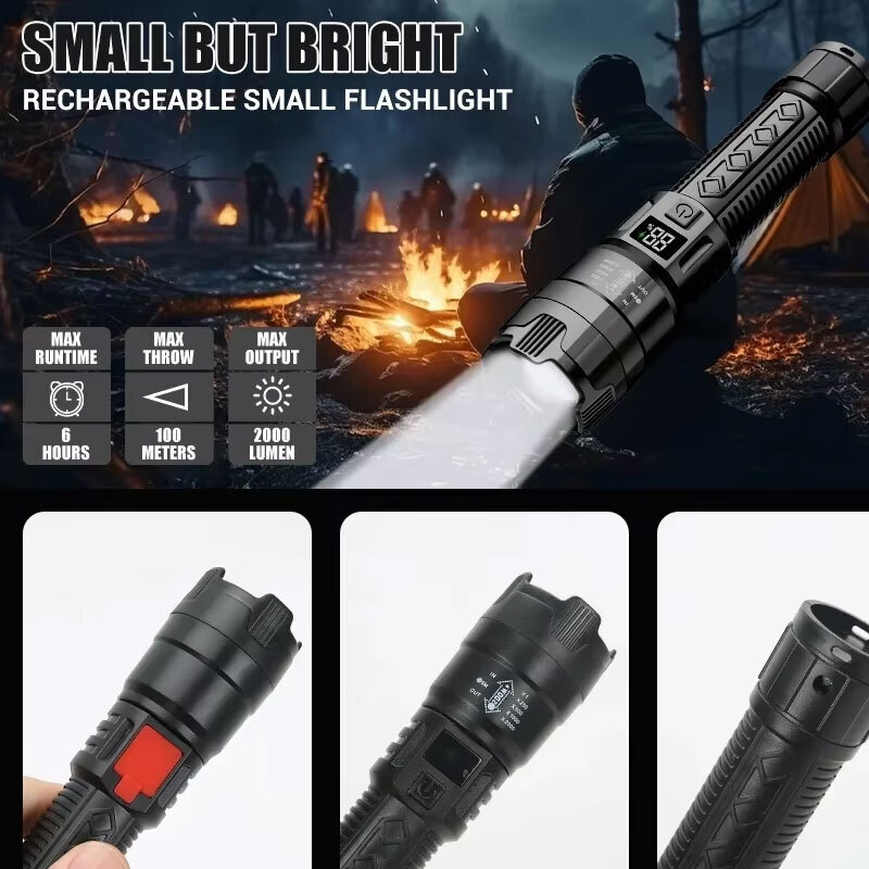 High Strong Power Led Flashlig - огляд і ціна Outdoor Adventure Camp