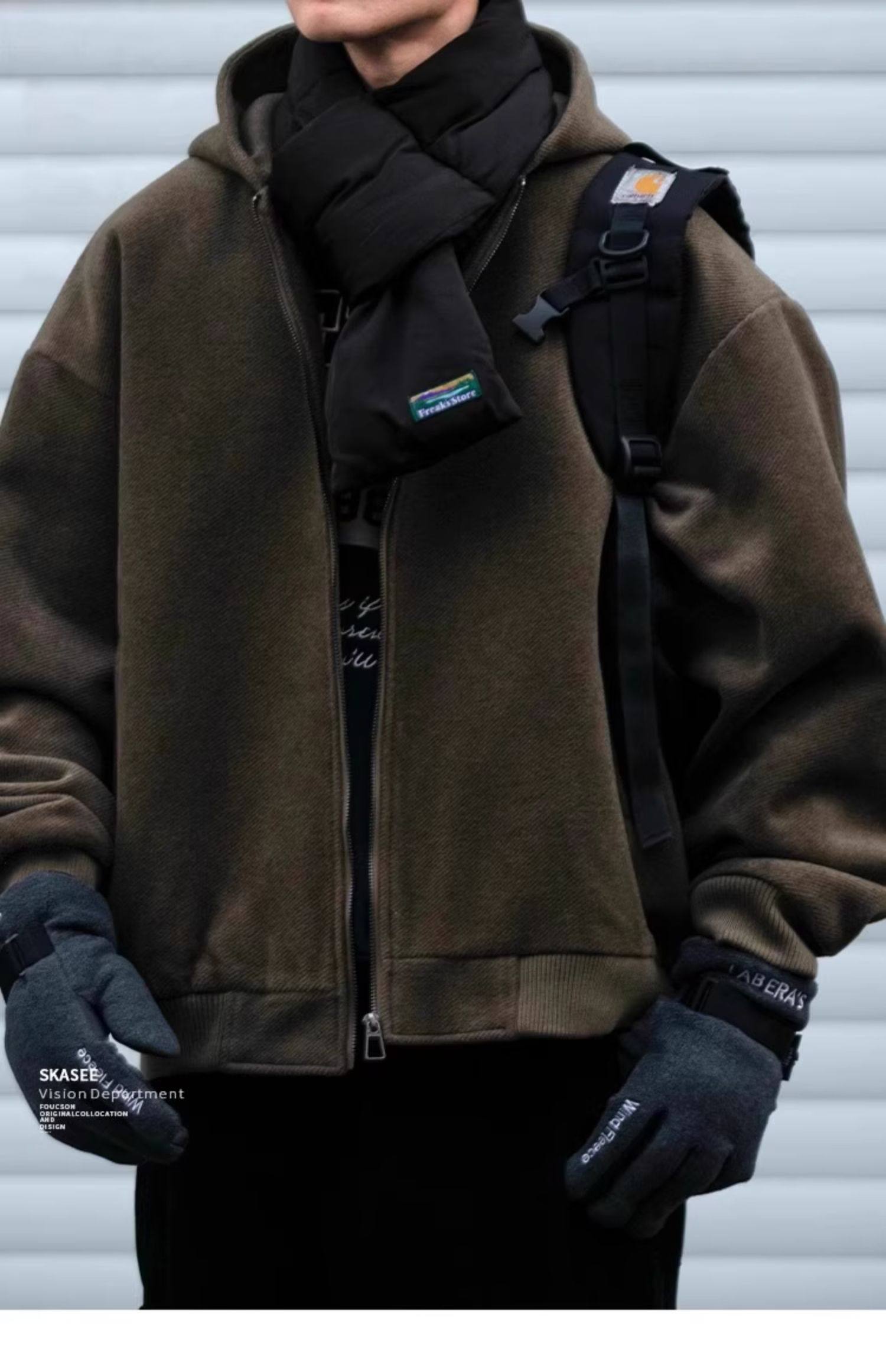 Wool Blend Jacket Man Autumn M - огляд і ціна Outdoor Adventure Recreation