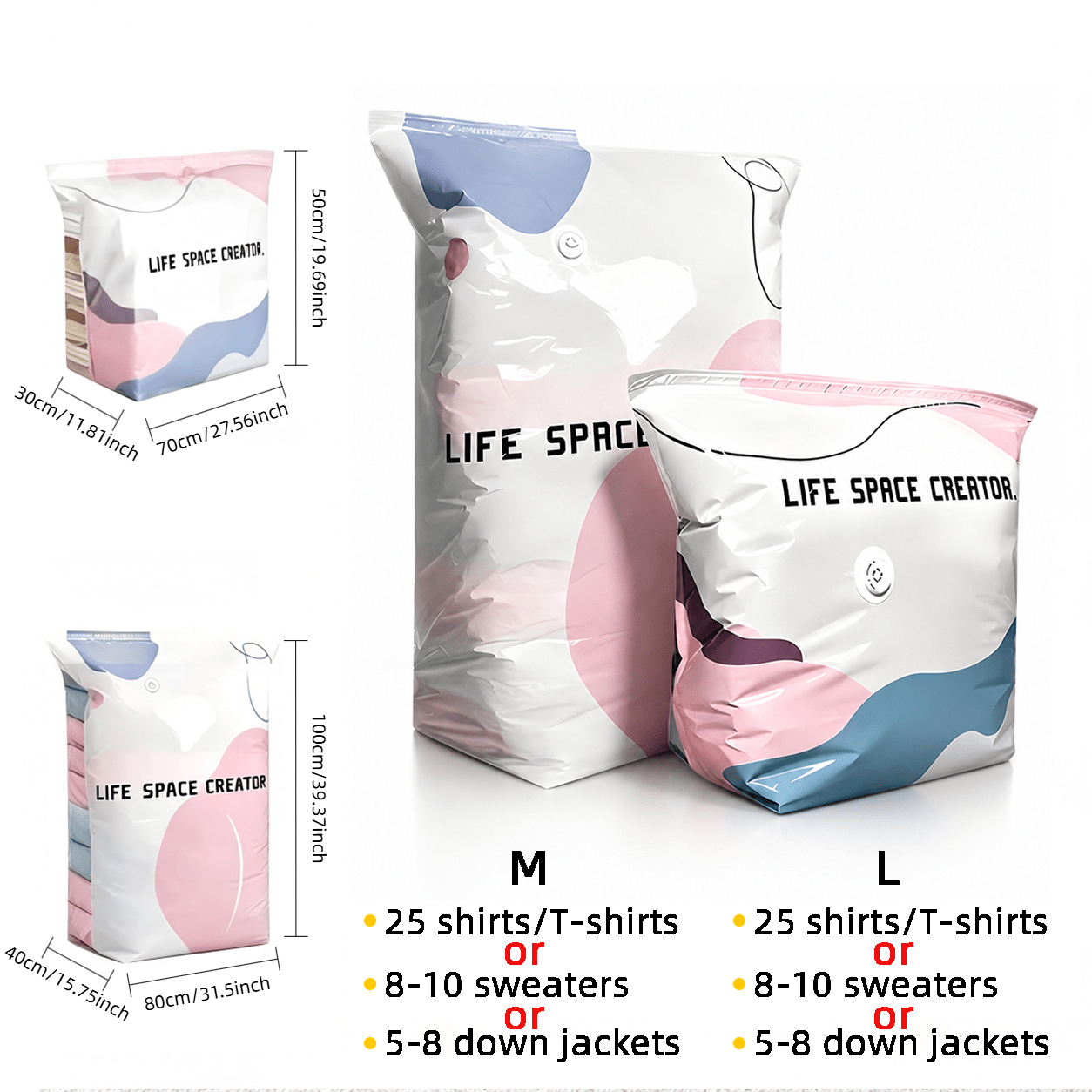 6-Pack Heavy-Duty No-Pump Vacu - огляд і ціна Space Blanket Heavy