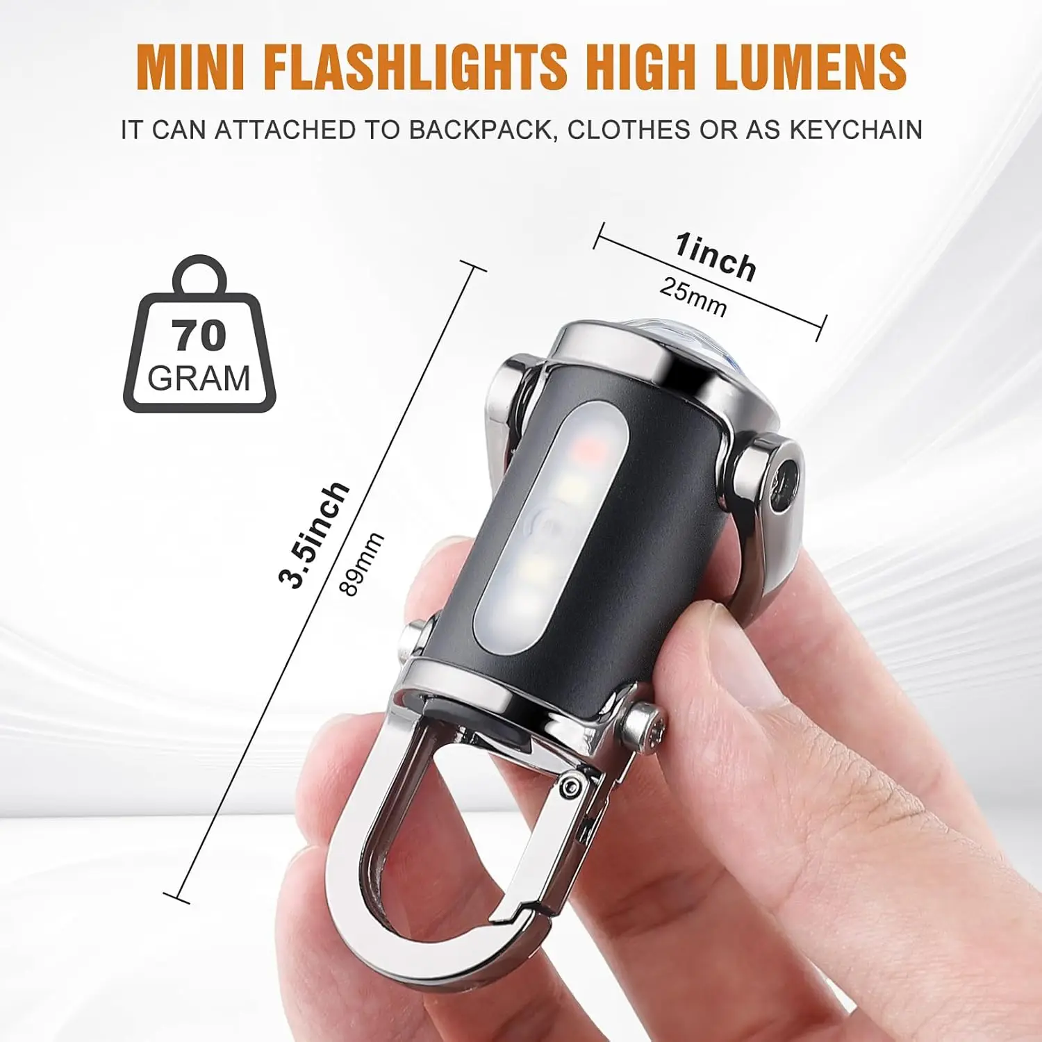 Mini Keychain Flashlight Recha - огляд і ціна Outdoor Adventure Camp