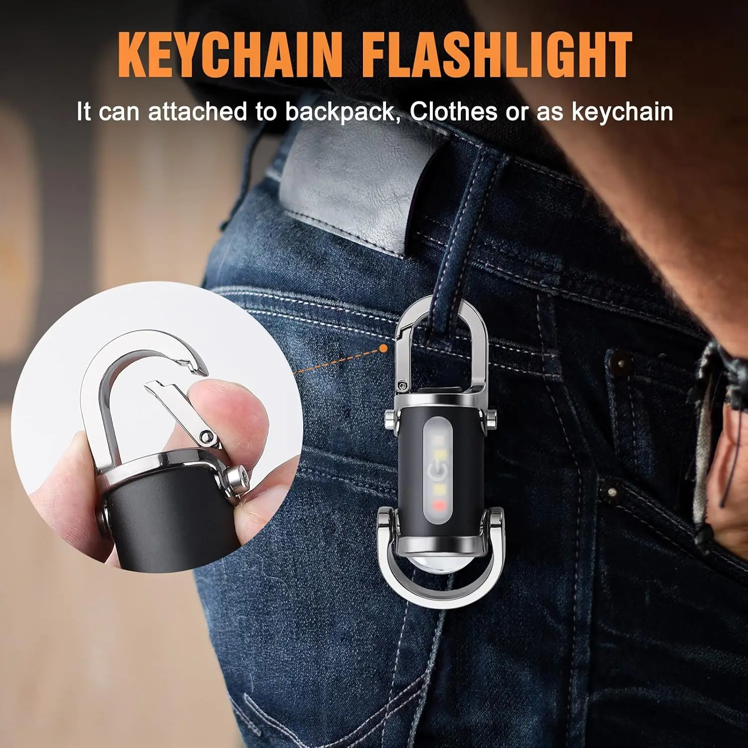 Mini Keychain Flashlight Recha - огляд і ціна Outdoor Adventure Camp
