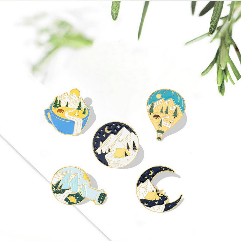 Camping Adventure Enamel Pins  - огляд і ціна Outdoor Adventure Gifts