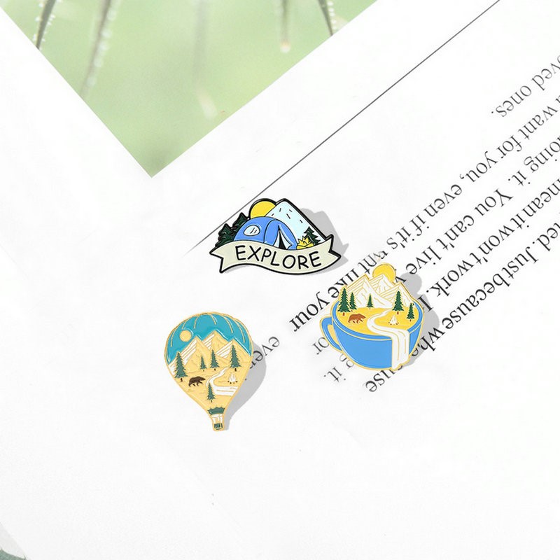 Camping Adventure Enamel Pins  - огляд і ціна Outdoor Adventure Gifts