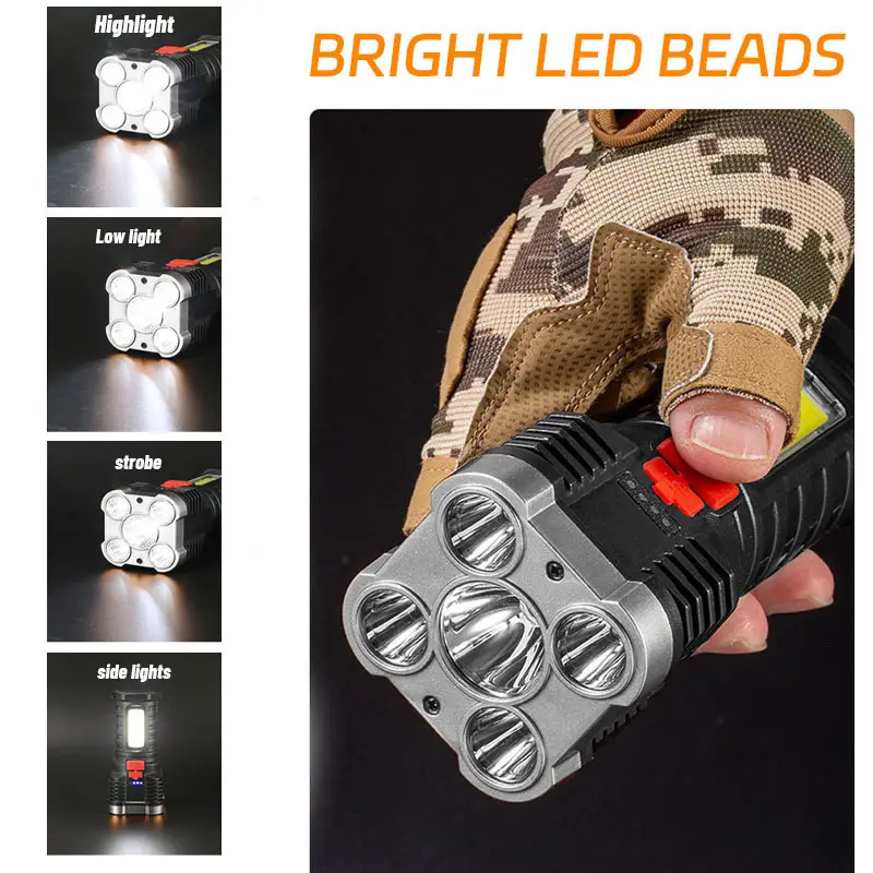 5 LED High Power Led Flashligh - огляд і ціна Outdoor Adventure Camp