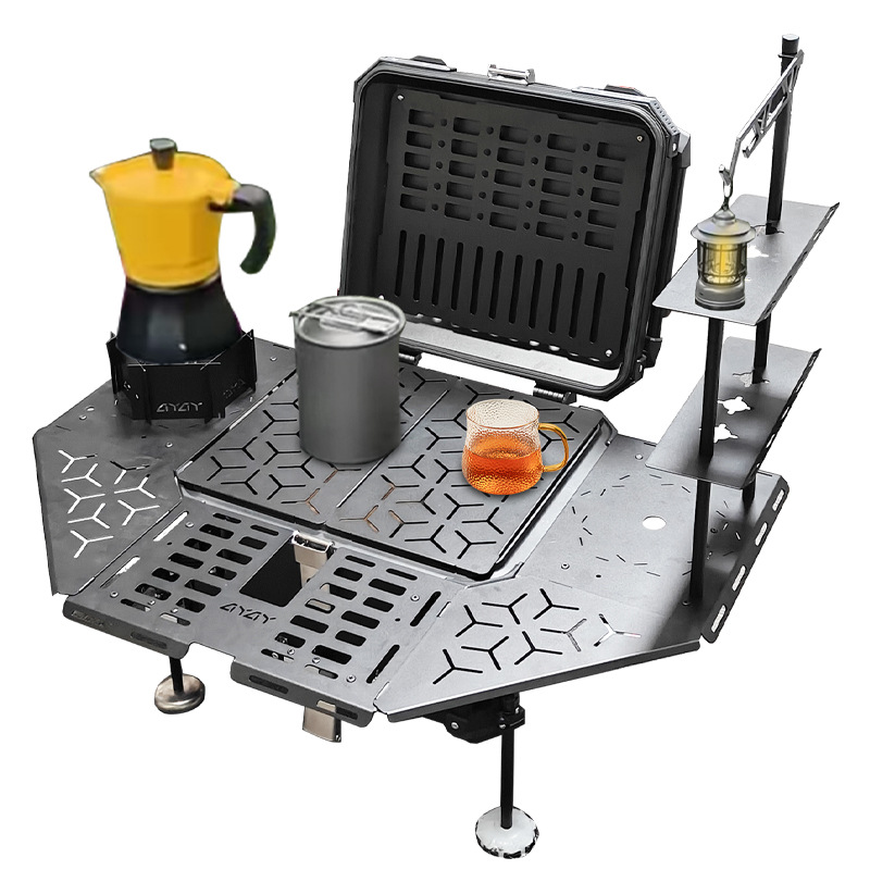 Multi-functional Aluminum Allo - огляд і ціна Outdoor Adventure Table With Storage