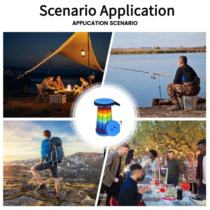 Rainbow Telescopic Camping Sto - огляд і ціна Outdoor Adventure Camp
