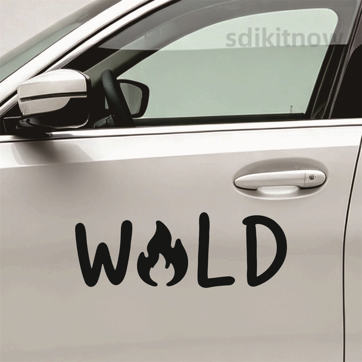 Wild Fire Camp Vinyl Car Stick - огляд і ціна Outdoor Adventure Words