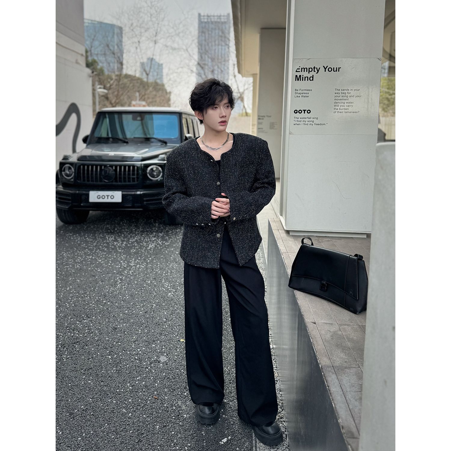 Wool Blend Jacket Man Emo Mens - огляд і ціна Outdoor Adventure Recreation
