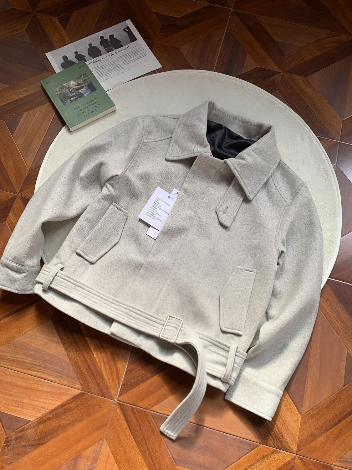 Wool Blend Jacket Man For Work - огляд і ціна Outdoor Adventure Recreation