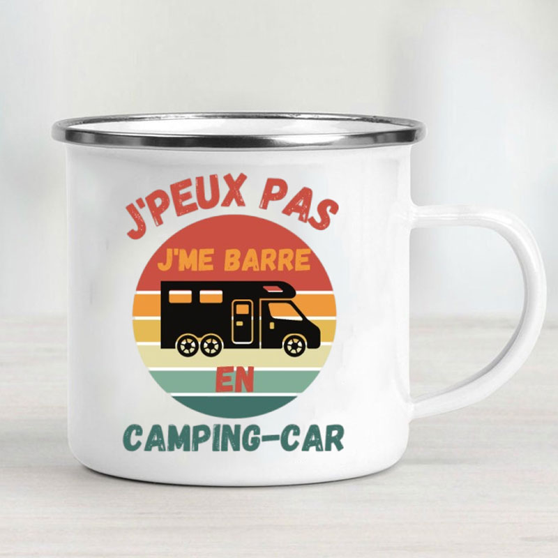 Camping Car Enamel Mug Adventu - огляд і ціна Outdoor Adventure Gifts