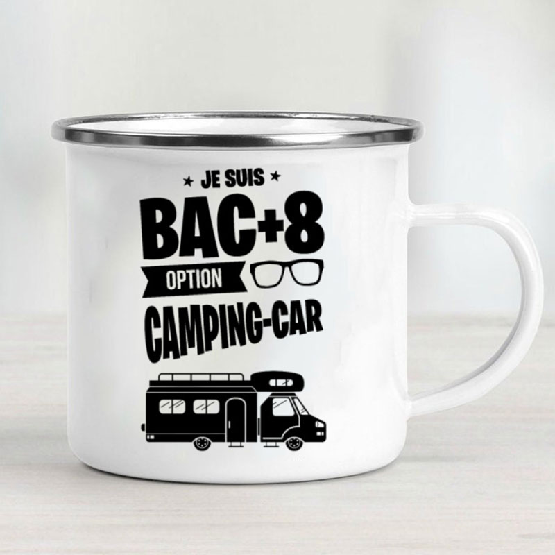 Camping Car Enamel Mug Adventu - огляд і ціна Outdoor Adventure Gifts