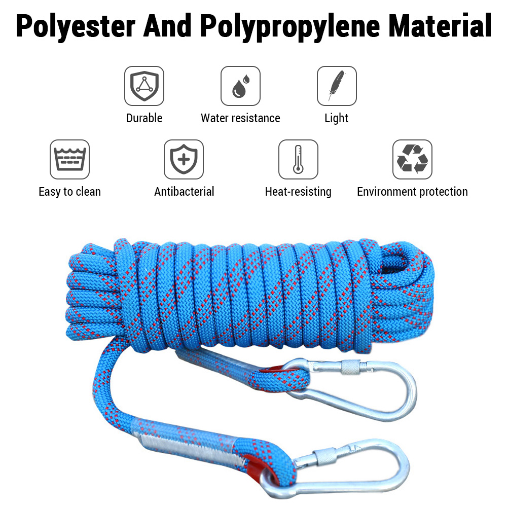10mm Climbing Rope 10M/20M/30M - огляд і ціна Rope Climbing Static