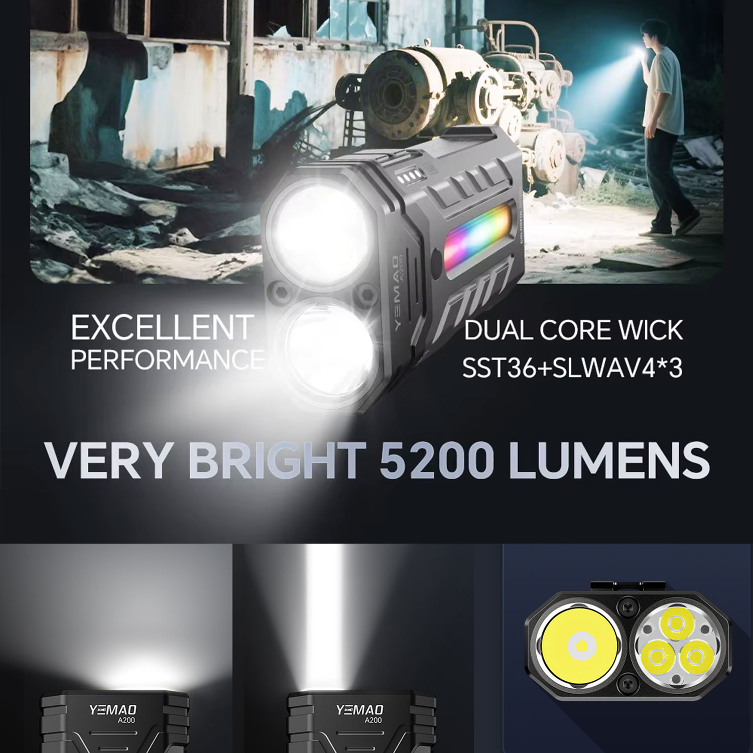 5200LM Innovative Multifunctio - огляд і ціна Outdoor Adventure Camp